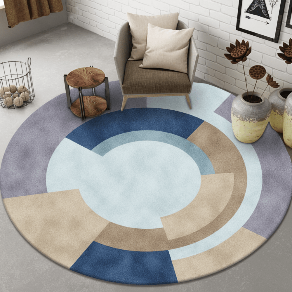 Veilige Speelmat voor Baby's en Kinderen met Mandala Zon Design