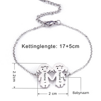 TinyTreasure | Tijdloze armband die liefde, familie en onvergetelijke momenten viert