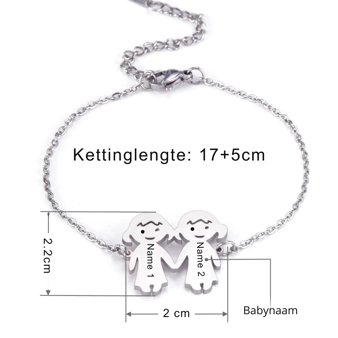 TinyTreasure | Tijdloze armband die liefde, familie en onvergetelijke momenten viert