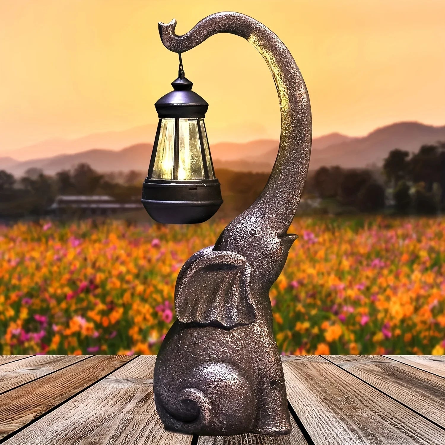 ElephantGlow | Verlichting op zonne-energie met grillige charme