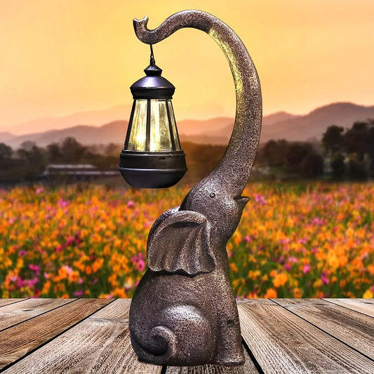 ElephantGlow | Verlichting op zonne-energie met grillige charme