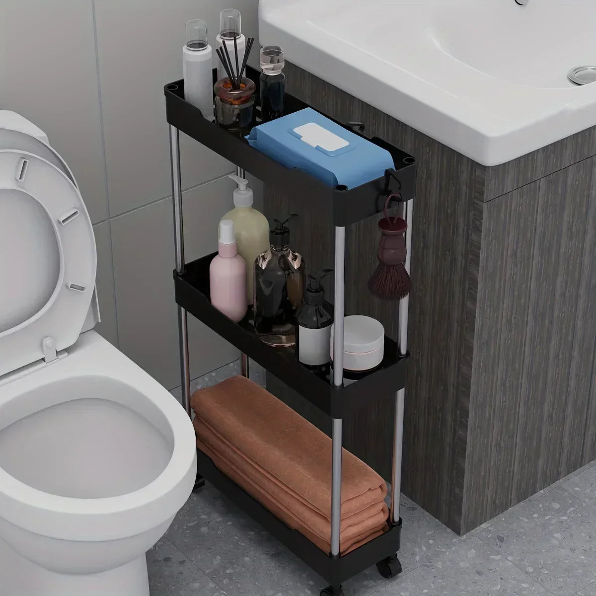 LuxaShelf | Strak ontwerp voor optimale organisatie in badkamer en keuken