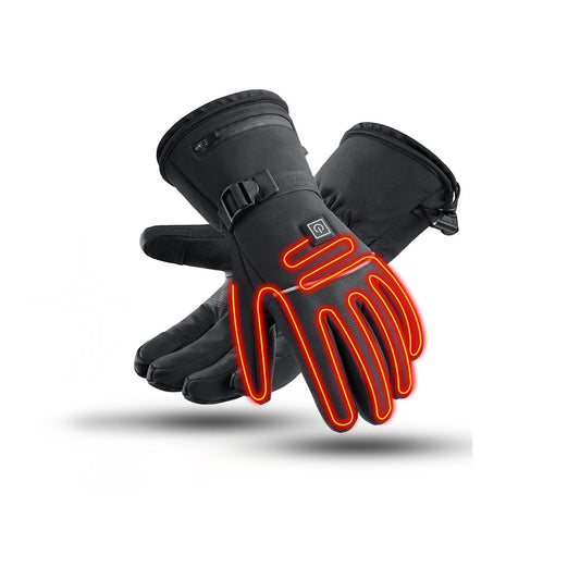 Batterij-aangedreven verwarmde handschoenen met touchscreen-functionaliteit en verstelbare warmte