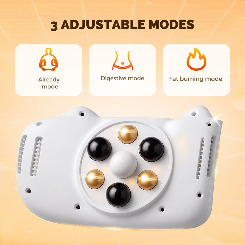 Buikmassage | Massageapparaat met warmte en vibratie | Bevordert de spijsvertering | CoreVibe