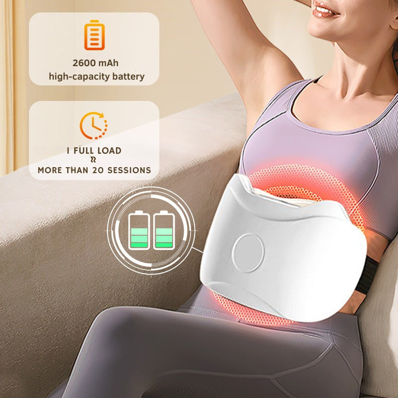 Buikmassage | Massageapparaat met warmte en vibratie | Bevordert de spijsvertering | CoreVibe