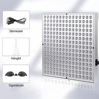 Roodlichttherapie paneel met infrarood licht voor het lichaam