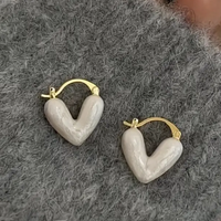 Elegante Hartvormige Oorbellen