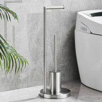 NeatRoll - Elegante toiletpapierhouder met borstel