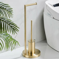 NeatRoll - Elegante toiletpapierhouder met borstel