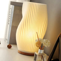WaveLuxe - Elegante USB-lamp met dubbele schermen