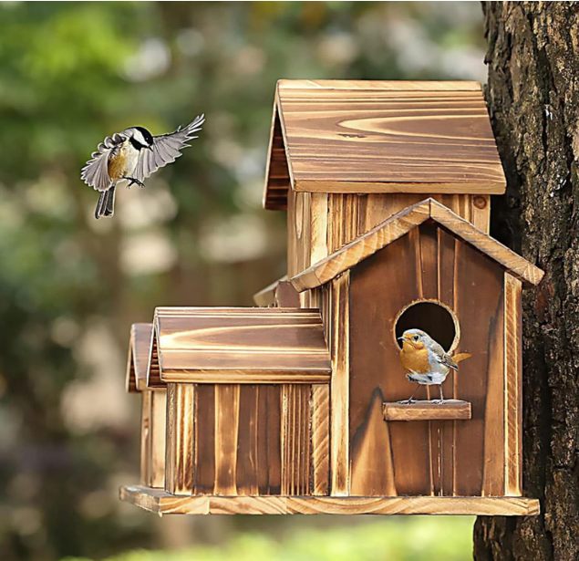 BirdHouseMax™ | Ruim hangend vogelhuis