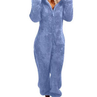 Fleece jumpsuit dames
