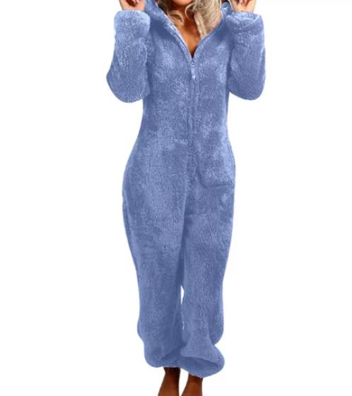 Fleece jumpsuit dames