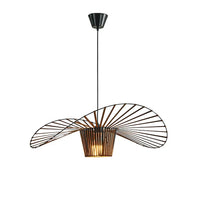 Zwarte Hanglamp in Hoedvorm – Moderne Elegant