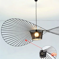 Zwarte Hanglamp in Hoedvorm – Moderne Elegant