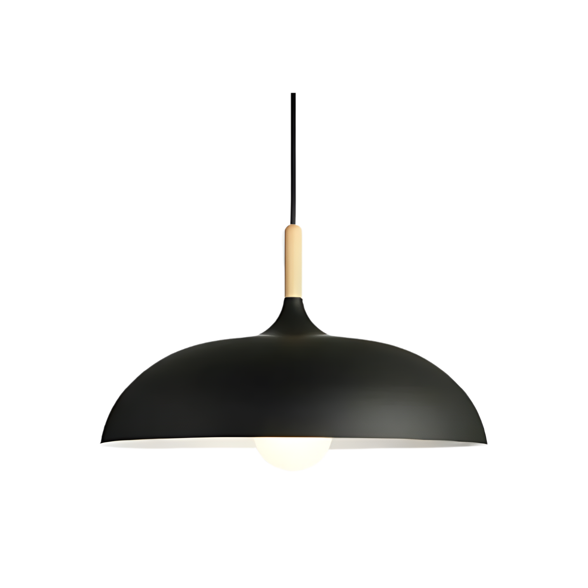Noordse Stijl Houten IJzeren Kunst Hanglamp