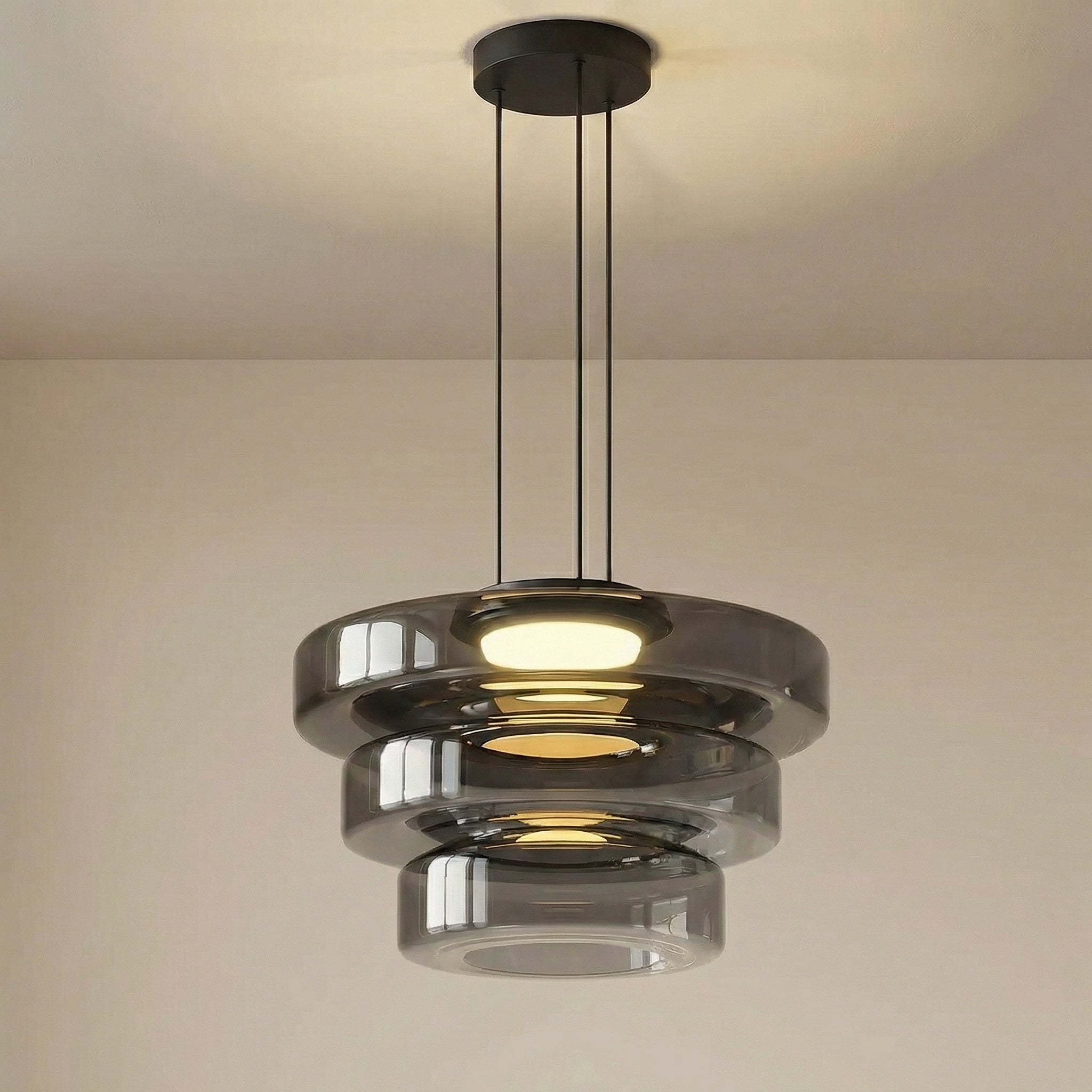 Deense Glas Bauhaus Hanglamp