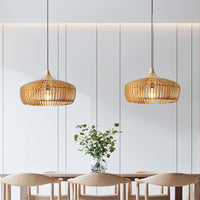 Domi Noordse Japanse Hanglamp Hout Slaapkamer/Woonkamer