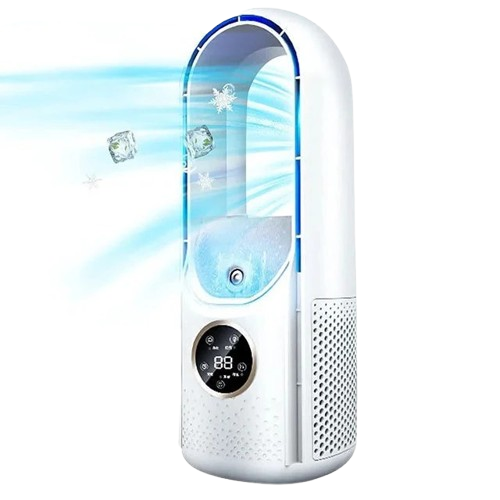 Bladeloze, stille, draagbare airconditioner