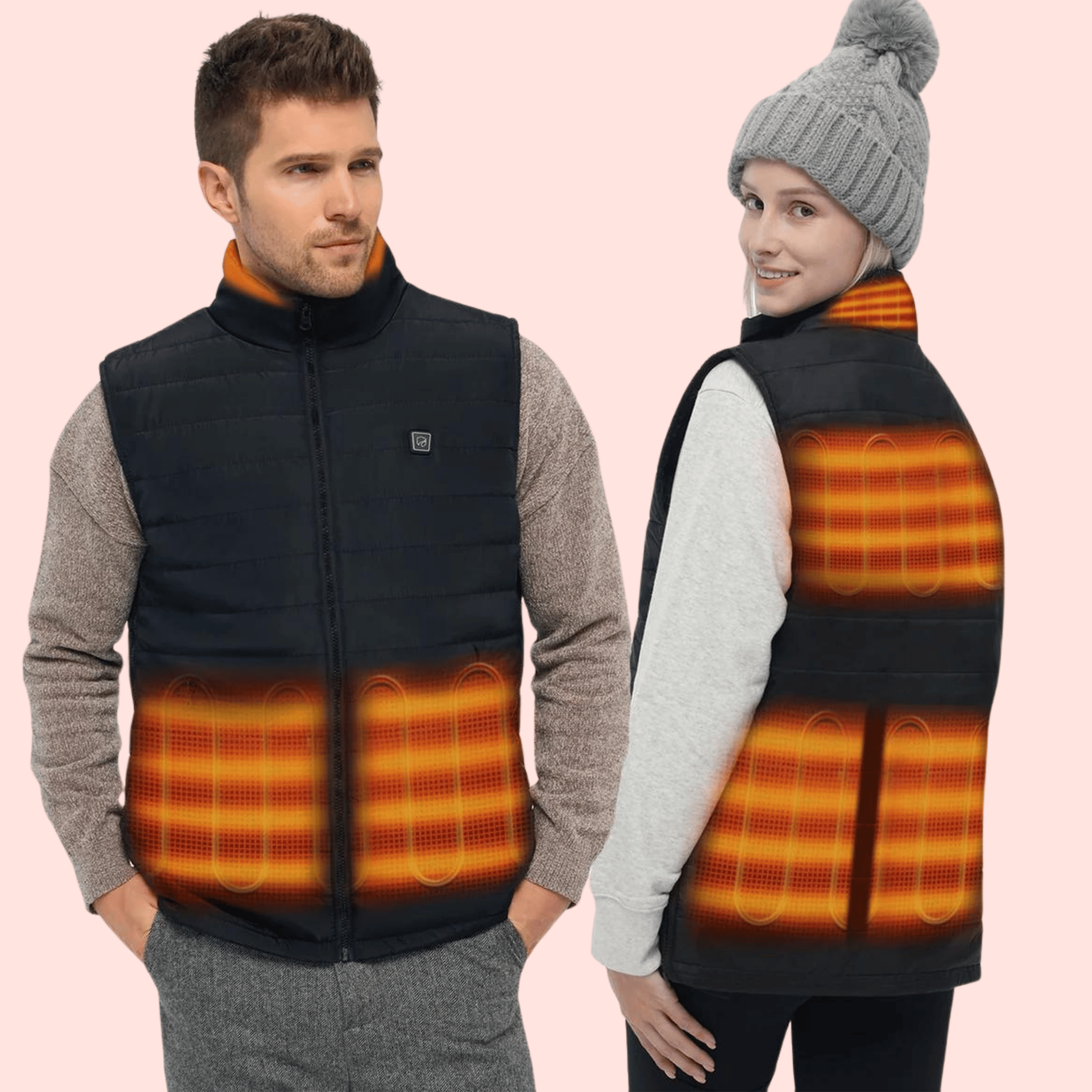 Verwarmd Gilet – Lichtgewicht Bodywarmer Verwarmde Jas voor Ultiem Comfort