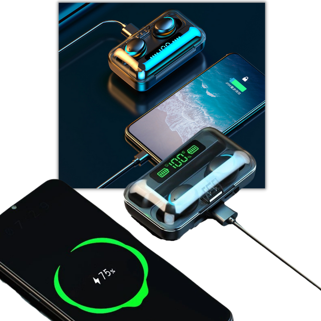 Draadloze oordopjes | Sound Sphere biedt high-fidelity geluid en een naadloze luisterervaring met aanraakbediening en een krachtige oplader.