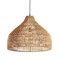 Boho Stijl Geweven Handgemaakte Rieten Hanglamp