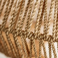 Boho Stijl Geweven Handgemaakte Rieten Hanglamp