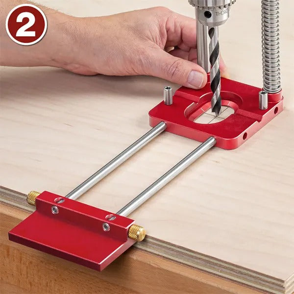 Boorsjabloon | Nauwkeurig 90° boren | Robuust & duurzaam | DrillRight