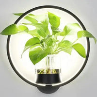Botanische Wandleuchte met Plant | Stijlvolle Wandverlichting