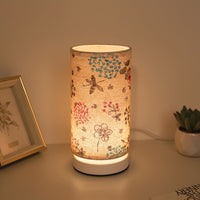 Botanische Bloemige Stof Verlichting Tafel Lamp