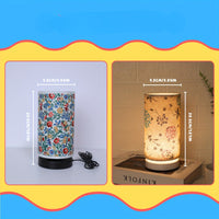 Botanische Bloemige Stof Verlichting Tafel Lamp