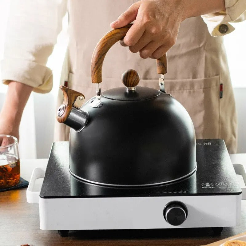 Verstelbare RVS Kettle | Met Fluitketel | 2,5L/3L