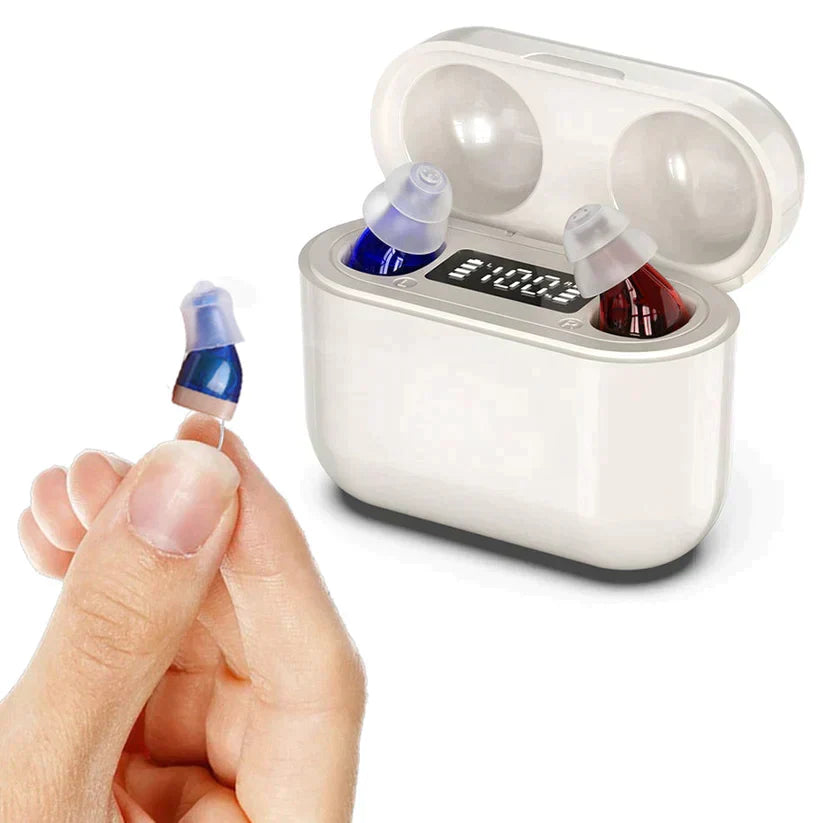 HearPro | Oplaadbaar Hoortoestel | Onzichtbaar en Comfortabel | Eenvoudige Oplossing voor Gehoorproblemen