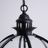 Vintage Glazen Hanglamp Industriële Globe Hangarmatuur