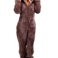 Fleece jumpsuit dames