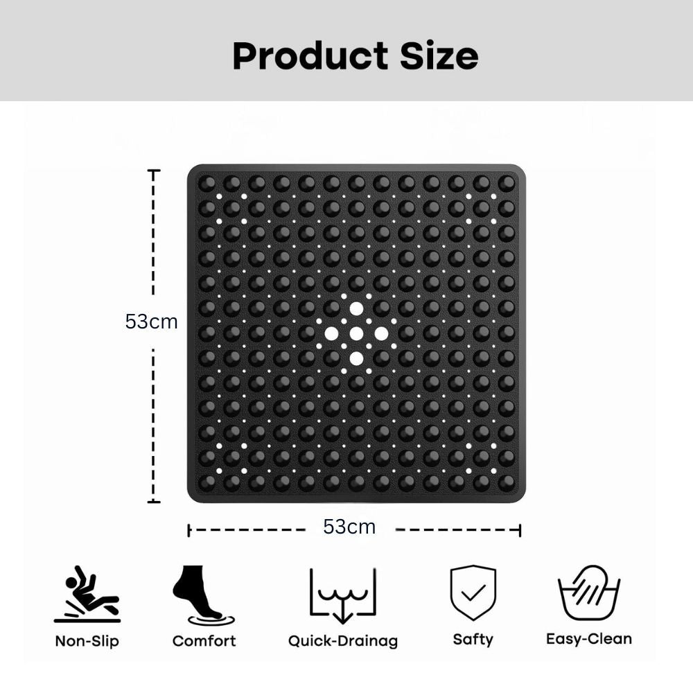 Badveiligheid Antislip Zuigmat