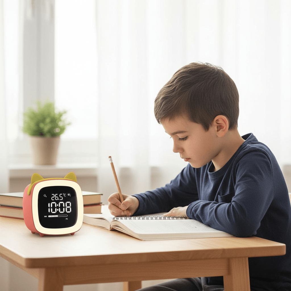 HaasLicht LED – Kinderwekker en zacht nachtlampje