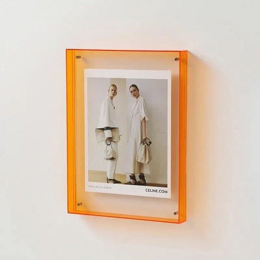 COLORFRAME – Kleurrijke Transparante Acryllijst voor Levendige Herinneringen