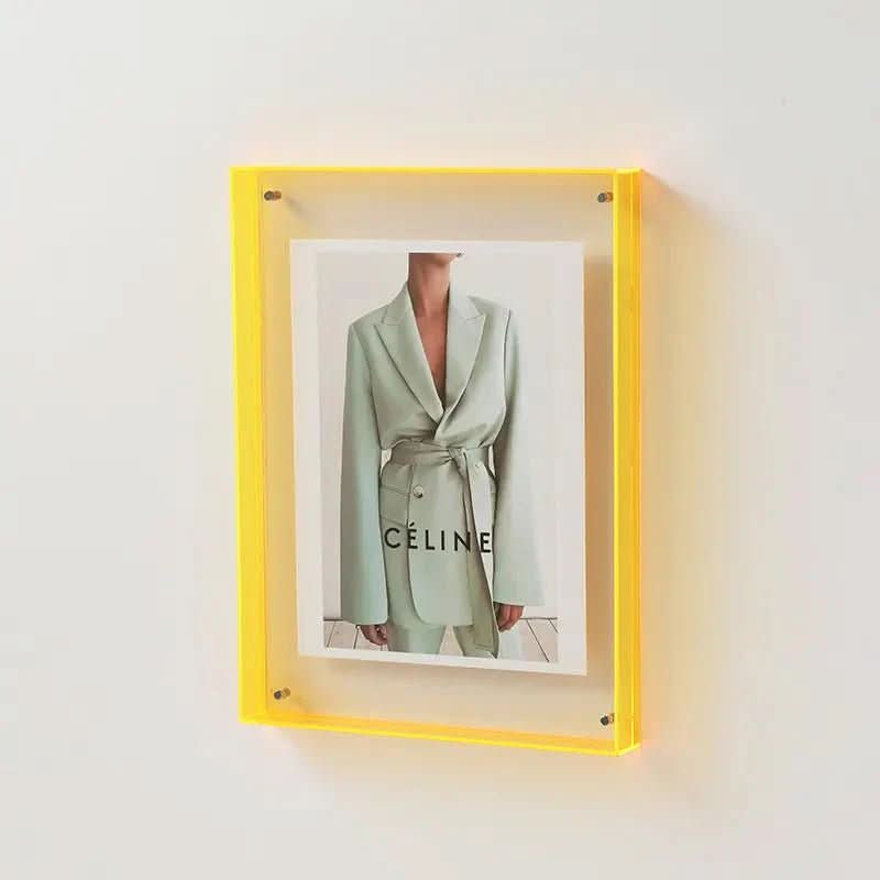 COLORFRAME – Kleurrijke Transparante Acryllijst voor Levendige Herinneringen