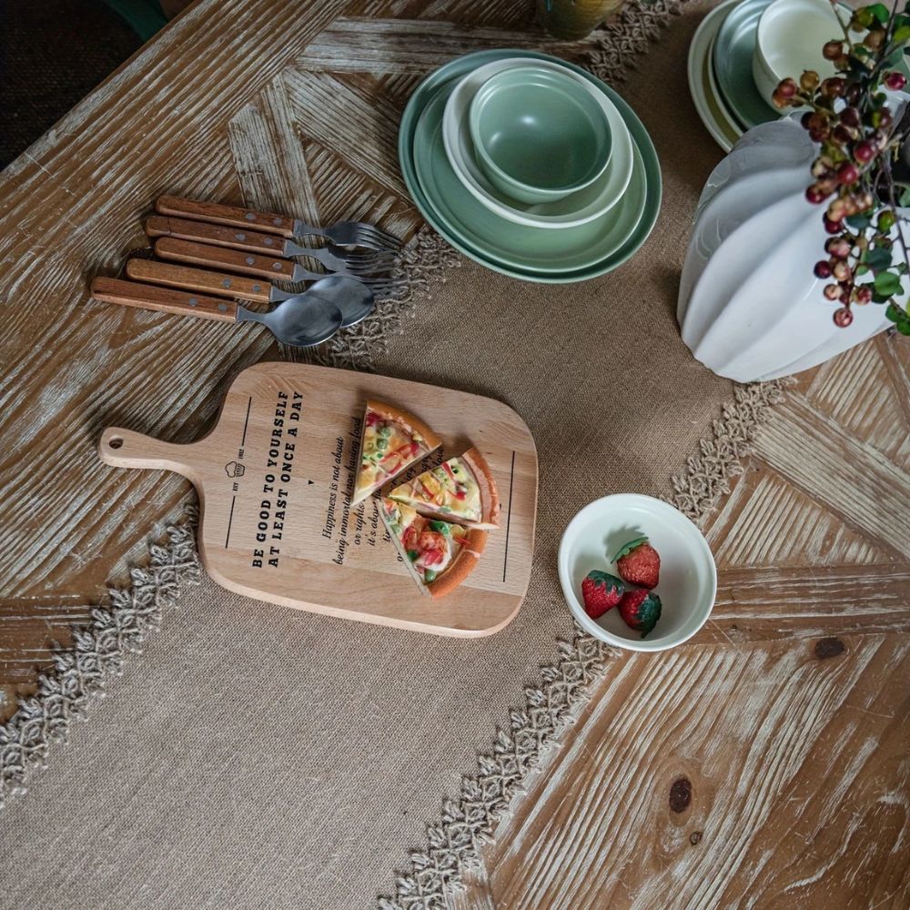 Jute Charm Boho Tafelkleed