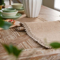 Jute Charm Boho Tafelkleed