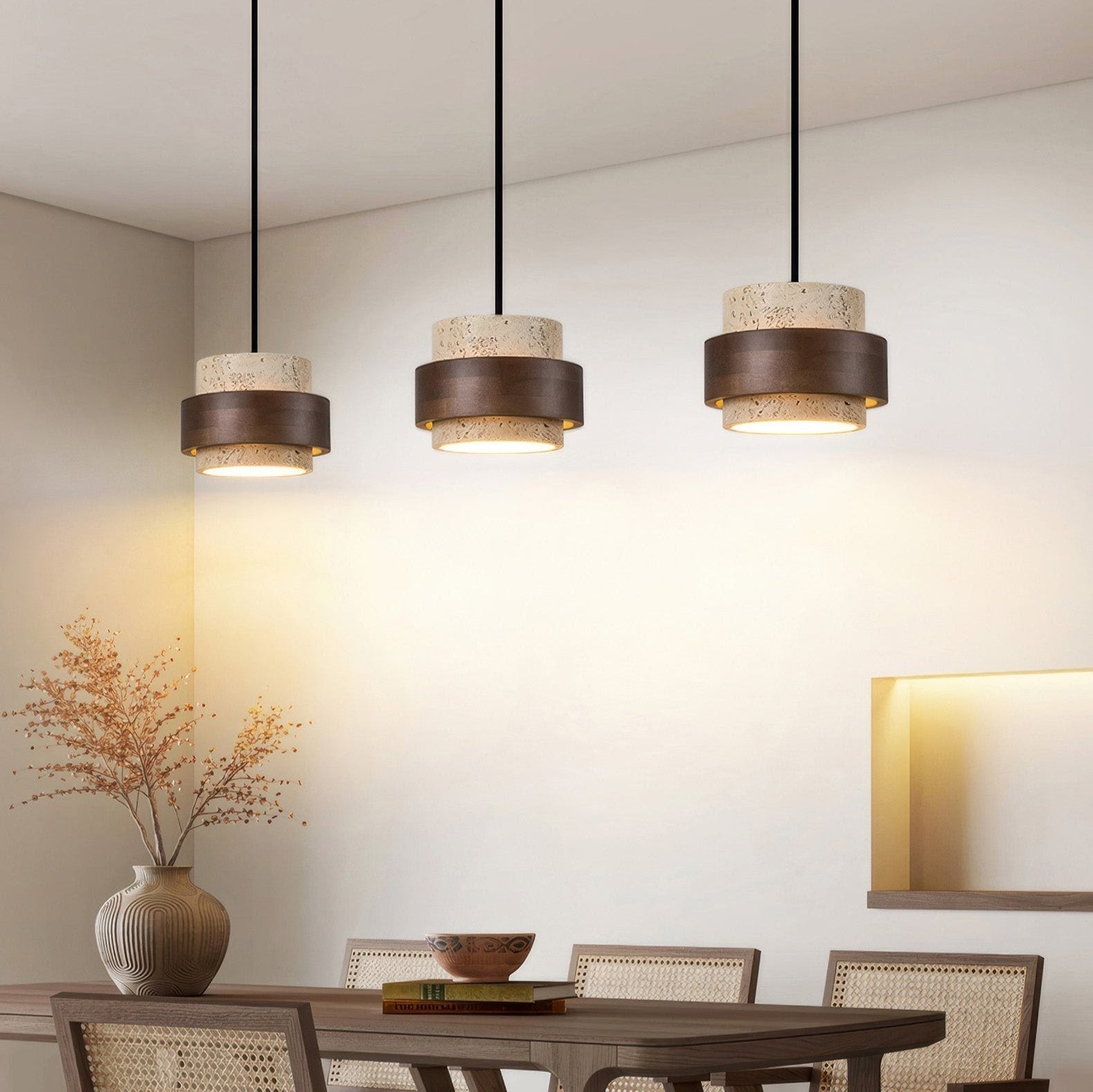 Ascend Retro Steen Wabi-Sabi Hanglamp