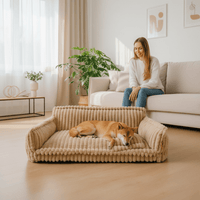 DOGVIA – Zacht & wasbaar orthopedisch hondenbankje voor huisdieren