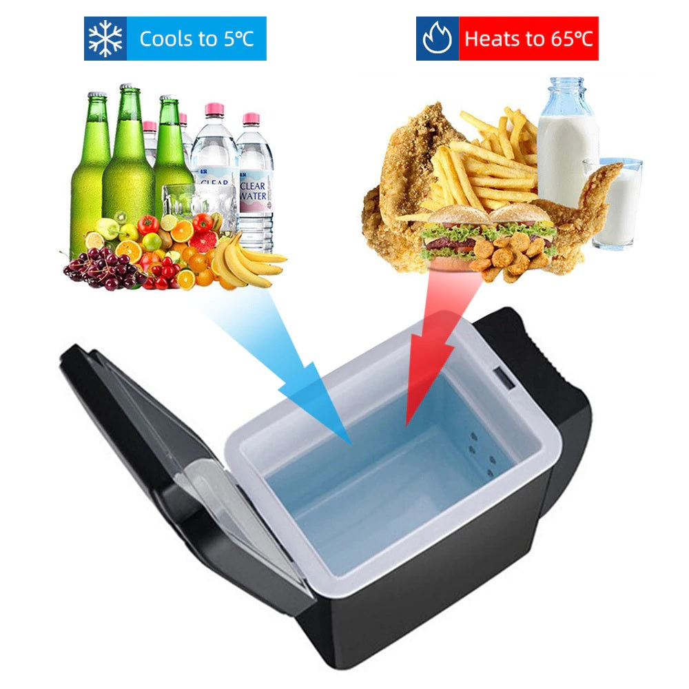 Skanto | Draagbare Auto Koelkast Camping Koelkast 6L