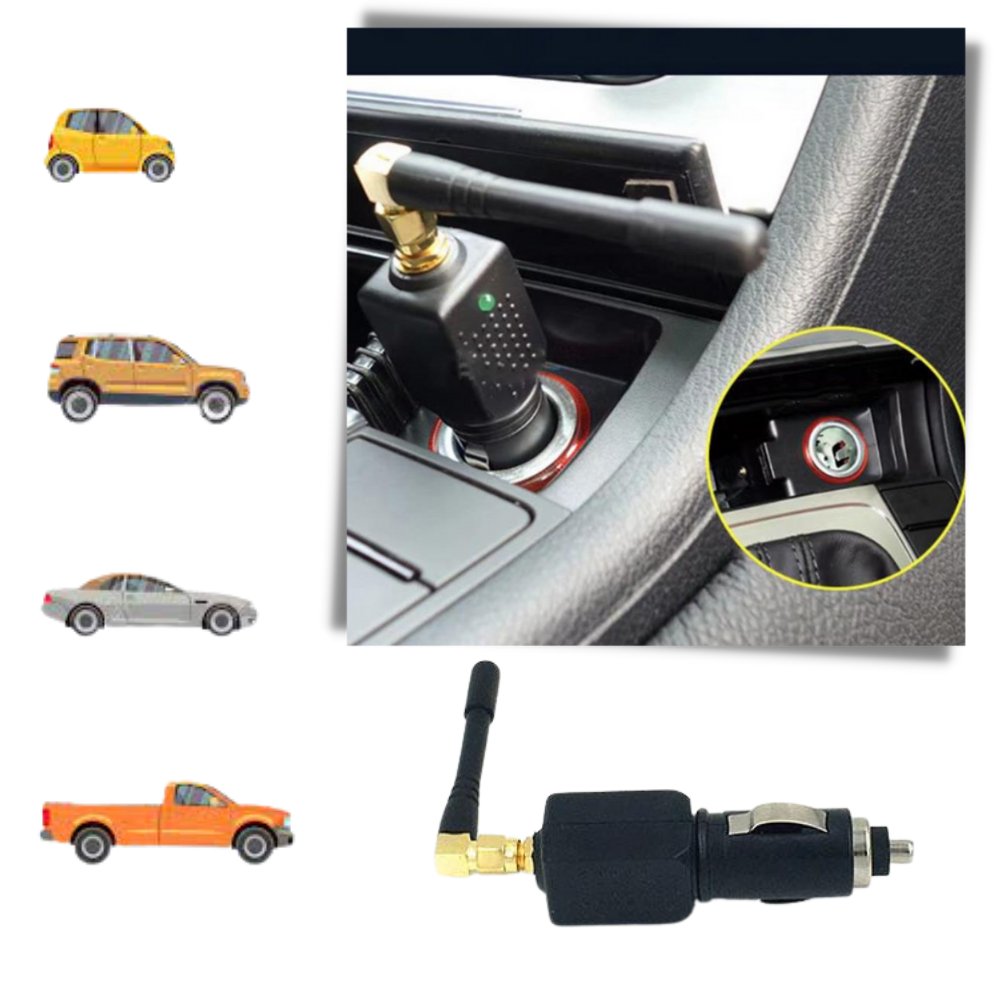 Draagbare GPS-Signaal Blokkering voor Auto | 12V Aansluiting Privacy Apparaat
