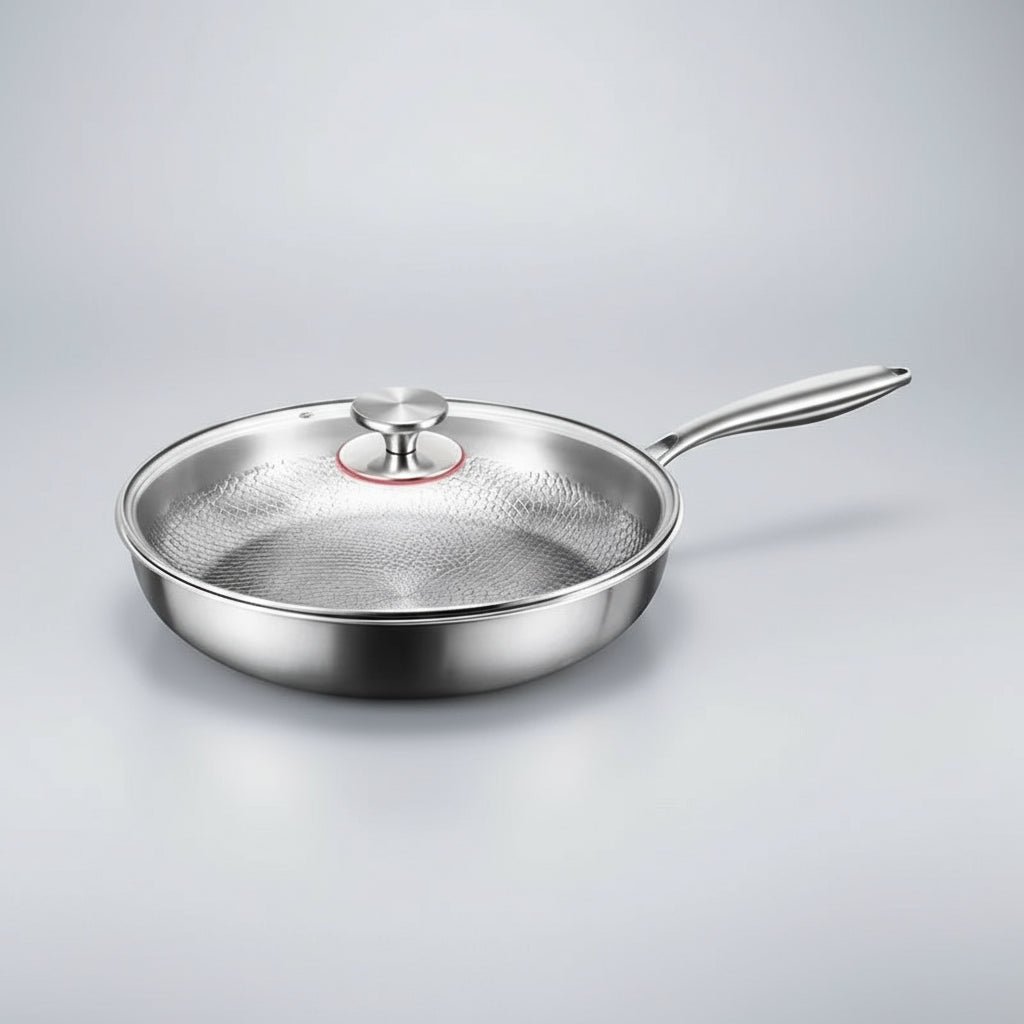 FORGEON – Titanen gesmeed anti-aanbak koekenpan voor inductiekookplaten en de dagelijkse keuken