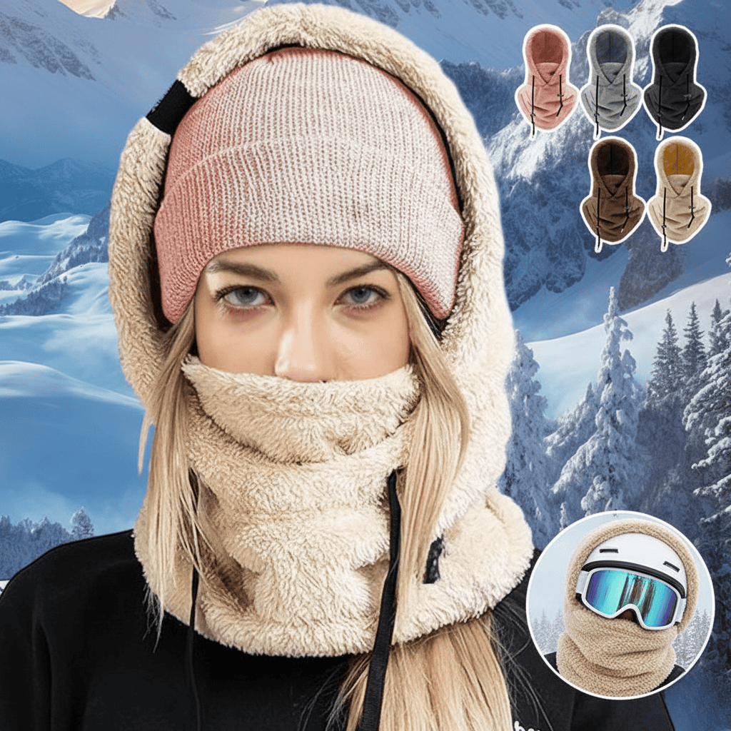 SNOWVENT – Thermo-Wintermuts met ademend fleecevoering