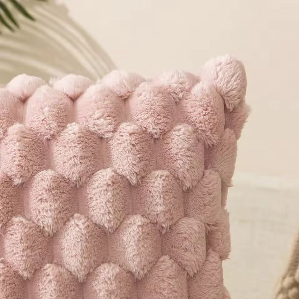 PLUMELLÉ – Kussenhoes Van Katoenmengsel Met Fluffy 3D-Haptiek