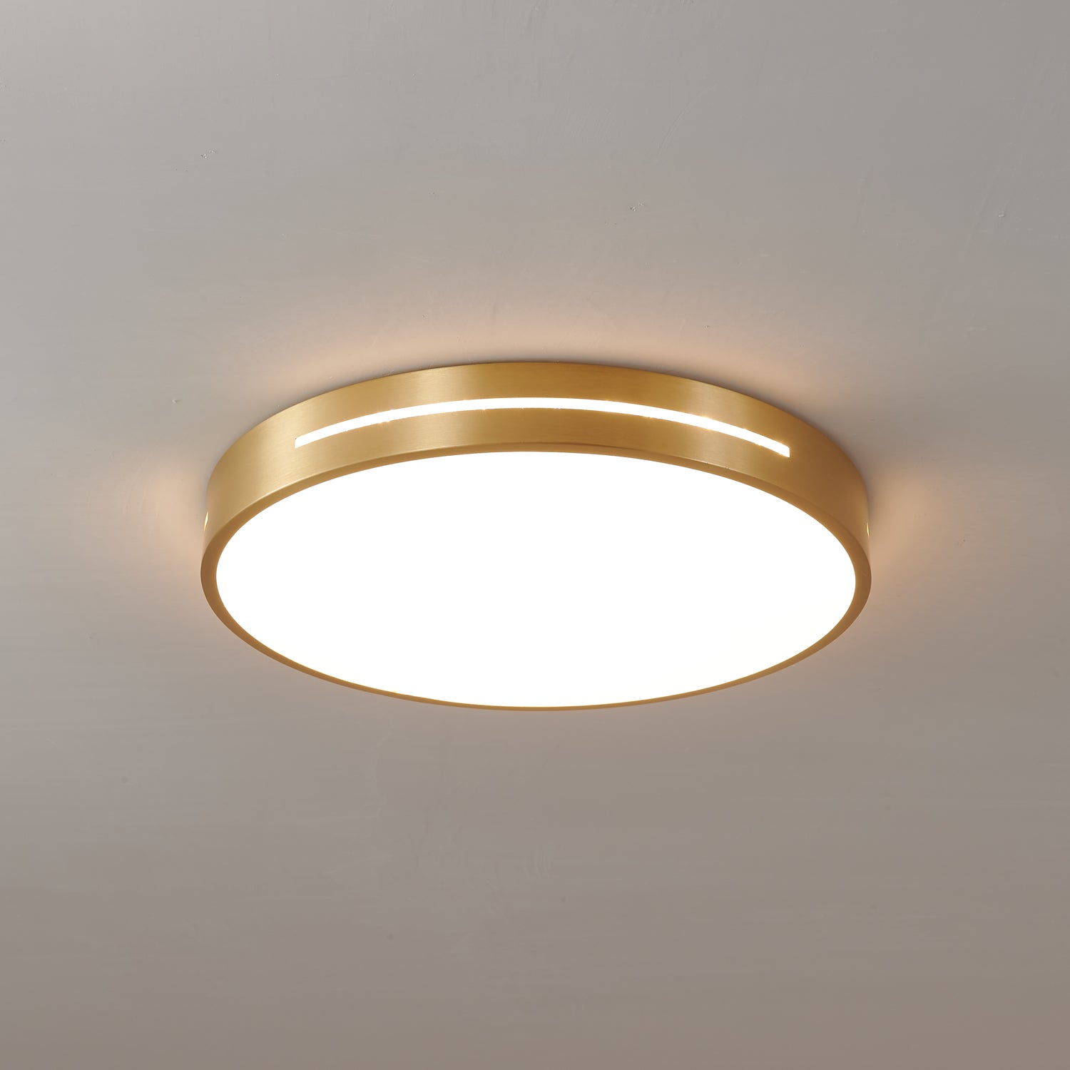 Eurcarara Plafondlamp Messing Modern Minimalistisch