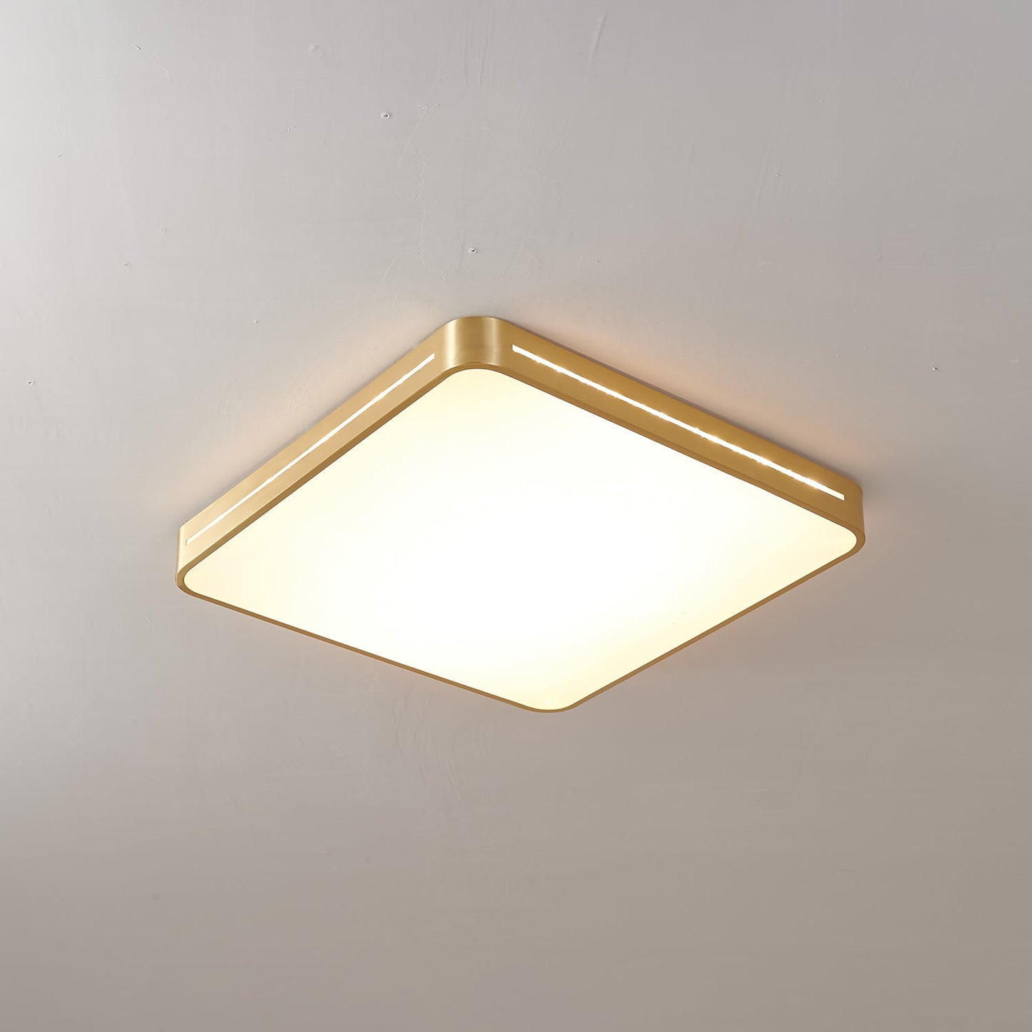 Eurcarara Plafondlamp Messing Modern Minimalistisch